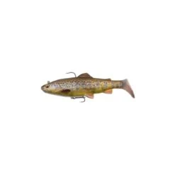 Savage Gear 4D Line Thru Trout Rattle Shad - Golden Albino 12.5cm 35g -Savage Gear 43039 2