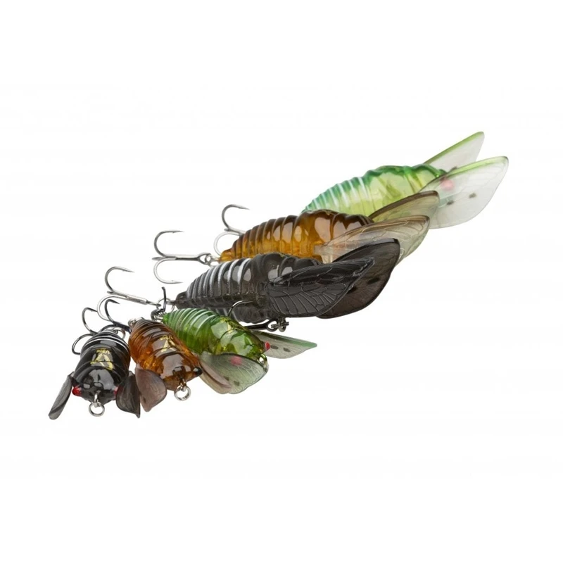 Savage Gear 3D Cicada Lure - Black 3.3cm 3.5g 1 Savage Gear 3D Cicada Lure - Black 3.3cm 3.5g