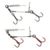 Savage Gear Carbon49 Corkscrew Stinger Rig - #1/0 16kg 2 Pcs