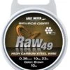 Savage Gear Raw49 High Carbon Steel Wire - 10m Uncoated Brown - 0.36mm 24lbs/11kg