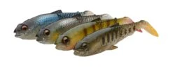 Savage Gear Craft Cannibal Paddletail Multipack - 4pcs - 6.5cm 4g Clear Water Mix