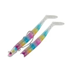 Savage Gear Sandeel V2 Weedless Lure 13cm 31g Sinking - Blue Pearl Silver 2+1 -Savage Gear 52754 2