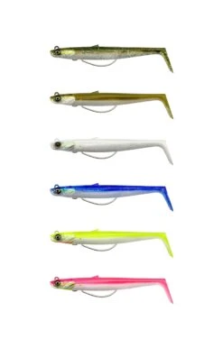 Savage Gear Sandeel V2 Weedless Lure 13cm 31g Sinking - Blue Pearl Silver 2+1