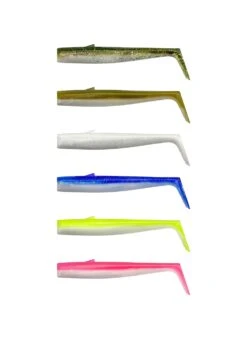 Savage Gear Sandeel V2 Weedless Replacement Tail 11cm 10g - Blue Pearl Silver 5Pcs