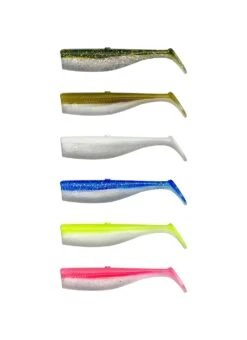 Savage Gear Savage Minnow Replacement Tail 10cm 10g - Blue Pearl Silver 5Pcs