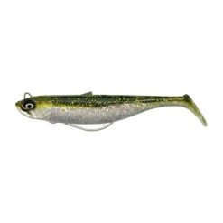 Savage Gear Savage Minnow Weedless 12.5cm 28g Sinking - Blue Pearl Silver 2+1