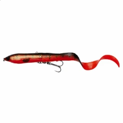 Savage Gear 3D Hard Eel Lure 17cm 50g Slow Sinking - Black Gold -Savage Gear 53751 3