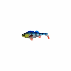 Savage Gear 4D Perch Shad Lure - Blue Silver 12.5cm 20g
