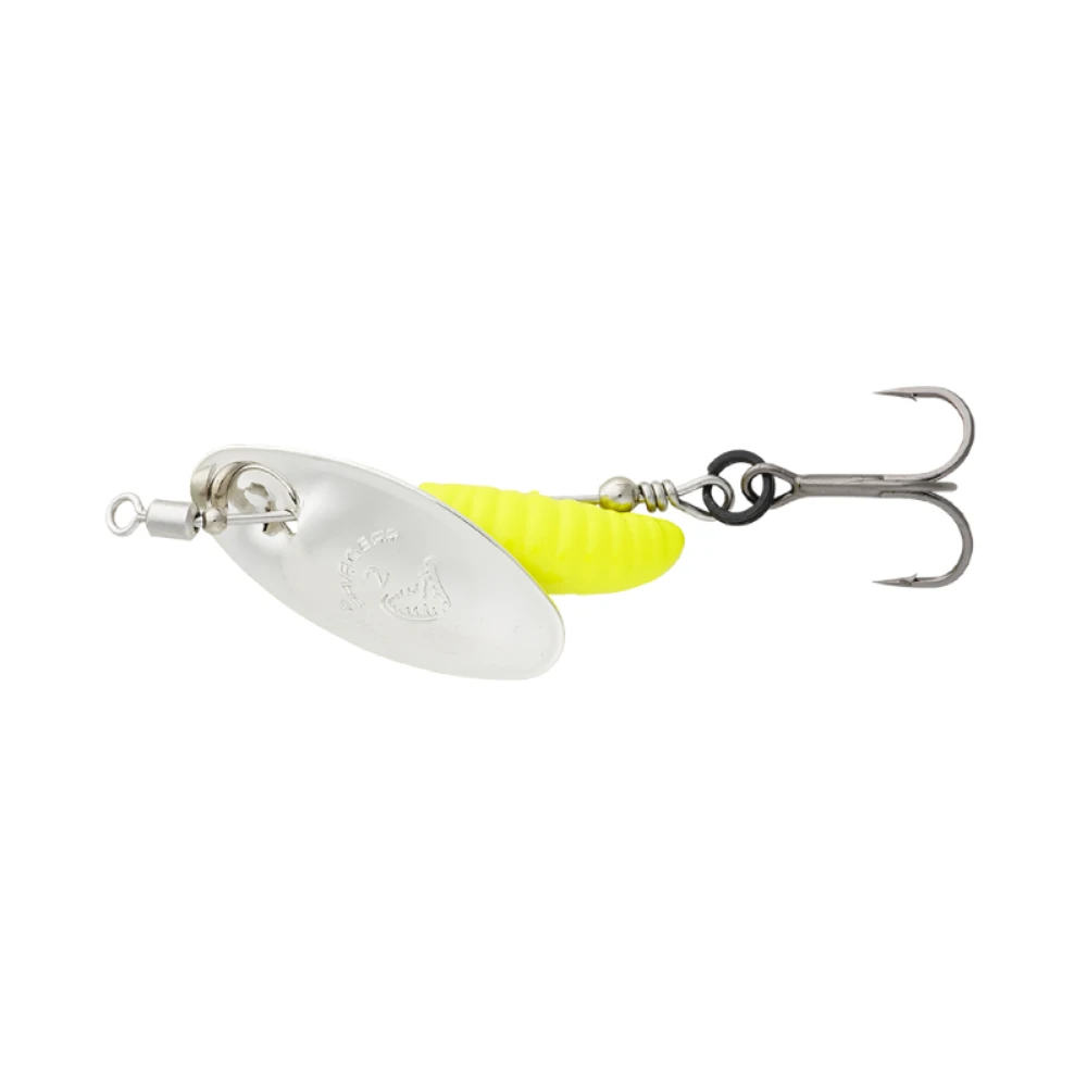 Savage Gear Grub Spinners Sinking - #0 2.2G Silver Yellow 1 Savage Gear Grub Spinners Sinking - #0 2.2G Silver Yellow
