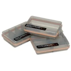 BOÎTES À ACCESSOIRES SAVAGE GEAR POCKET BOX SMOKE KIT - PAR 3