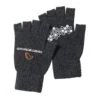 GANTS HOMME SAVAGE GEAR KNITTED HALF FINGER GLOVE - GRIS