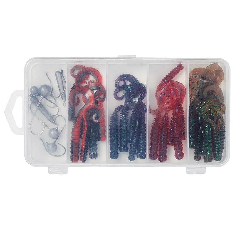 KIT LEURRE SOUPLE SAVAGE GEAR PRO GRUB KIT 1 KIT LEURRE SOUPLE SAVAGE GEAR PRO GRUB KIT