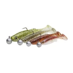 KIT LEURRES SOUPLES ARMÉS SAVAGE GEAR FAT MINNOW T-TAIL RTF -Savage Gear kit leurres souples armes savage gear fat minnow tail rtf z 2615 261538 3