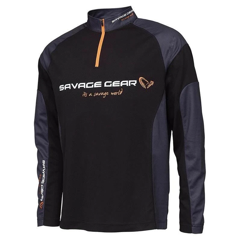 MAN LONG-SLEEVED T-SHIRT SAVAGE GEAR TOURNAMENT 2.5CM 1 MAN LONG-SLEEVED T-SHIRT SAVAGE GEAR TOURNAMENT 2.5CM