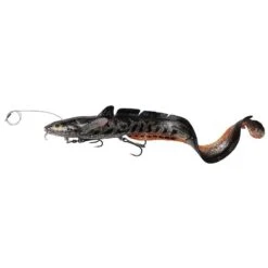 PRE-RIGGED SOFT LURE SAVAGE GEAR 3D LINE THRU BURBOT 50CM