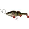 PRE-RIGGED SOFT LURE SAVAGE GEAR 4D LINE THRU PERCH SHAD 17.5CM
