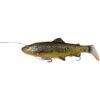 PRE-RIGGED SOFT LURE SAVAGE GEAR 4D LINE THRU RATTLE TROUT 27.5CM