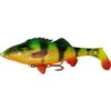 PRE-RIGGED SOFT LURE SAVAGE GEAR 4D PERCH SHAD 12.5CM