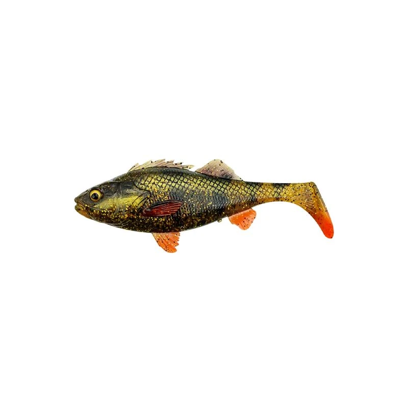PRE-RIGGED SOFT LURE SAVAGE GEAR 4D PERCH SHAD 12.5CM 1 PRE-RIGGED SOFT LURE SAVAGE GEAR 4D PERCH SHAD 12.5CM