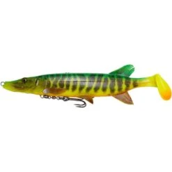 PRE-RIGGED SOFT LURE SAVAGE GEAR 4D PIKE SHAD 17.5CM