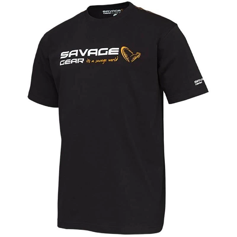 SHORT-SLEEVED T-SHIRT MAN SAVAGE GEAR SIGNATURE LOGO 2.5CM 1 SHORT-SLEEVED T-SHIRT MAN SAVAGE GEAR SIGNATURE LOGO 2.5CM